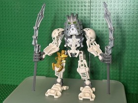 Lego 7135 Bionicle Stars Takanuva Figure With Gold Armor Read Description 