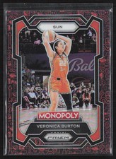 2024 Panini Prizm Monopoly WNBA Classic Icons Red Prizm #1 Veronica Burton Sun