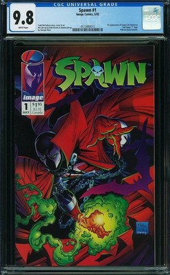 Spawn #1 (1992) - CGC 9.8 - KEY ISSUE - FIRST SPAWN APPEARANCE