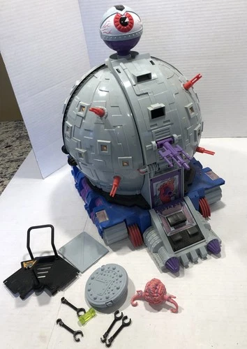 Vintage 1990 Playmates Teenage Mutant Ninja Turtles Technodrome Toy Playset TMNT