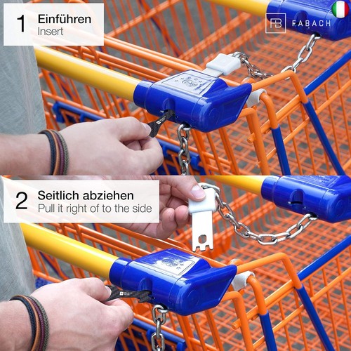 FABACH Trolley Piranha per carrello della spesa in carbonio infrangibile ? - Foto 3 di 5