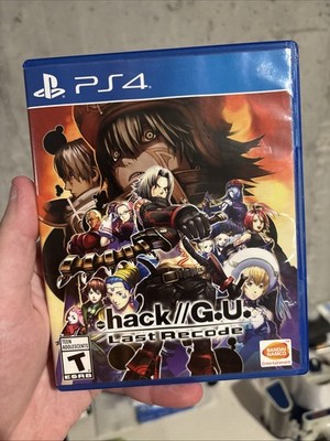 .Hack G.U. Last Recode - Sony PlayStation 4 Mint Disk Tested