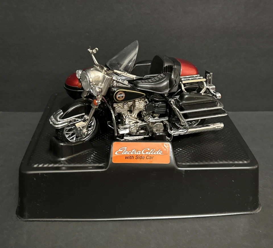 Matchbox 73310 Harley Davidson Electra Glide Edición Especial Con Coche Lateral Foto 3 de 4