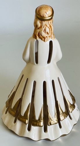 Napkin Holder Angel Lady Figurine Retired Vintage Lillian Vernon - Picture 3 of 8