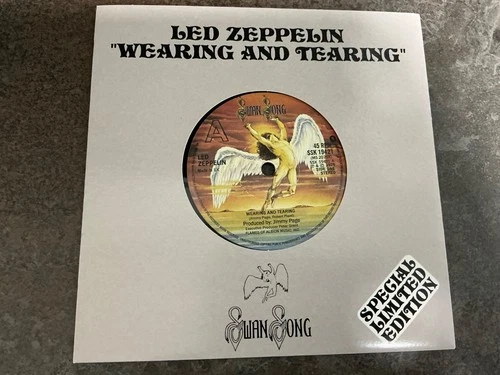 Led Zeppelin ‘Wearing & Tearing 7’’ single from 2006 .