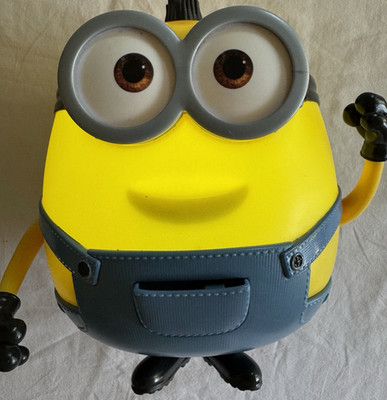 Minions Babble Otto Large GMF27 Interactive Toy 20+ Sounds & Phrases Light Up