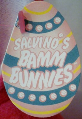 Peluche Salvino's Bamm Bunnies Ken Griffey Jr. #24 - 8 Pouces - 1999 - Neuf