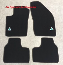 Autoteppich Fußmatten für Alfa Romeo 166 Quadrifoglio Stick Nubuk 98-03 Velours 