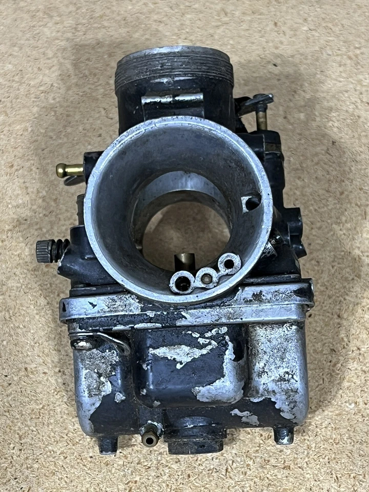 Оригинальный подлинный карбюратор 1973 Yamaha MX360A MX360 A Mikuni 365 E2 - Изображение 2 из 4