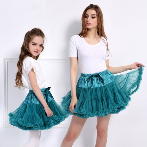 Girls Tutu Skirts Tulle Princess Pettiskirt Kids Ballet Party Skirts for Child - Picture 2 of 19
