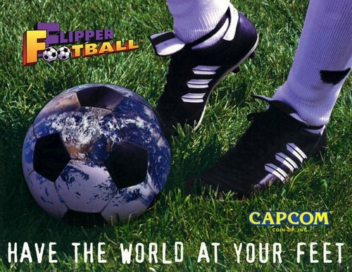 Flipper Football Flipper FLYER Original NOS 1996 Football Sports Fans