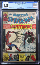 Amazing Spider-Man #13 CGC 1.8 1st Appearance Mysterio! Marvel 1964