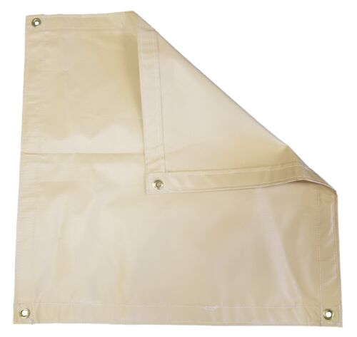 10 Ft x 20 Ft Flame Retardant 13 oz Tenda da pavimento in vinile di copertura del telo - Foto 9 di 10