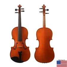 Oil Transparent VR, Best Strad copy 4/4 adult Violin.Free Case,Bow,shoulder rest