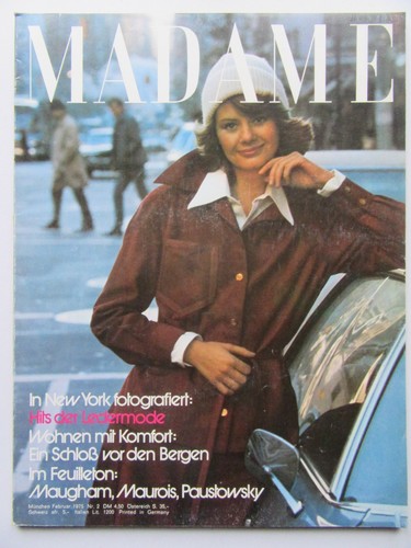 Madame 2/1975, Maximilian Schell, Steve McQueen, Roman Polanski, Faye Dunaway - Imagen 1 de 2