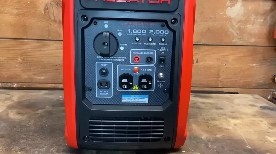 Predator 2000 Watt Super Quiet Inverter Generator with CO Secure Technology NEW - Image 4 of 4