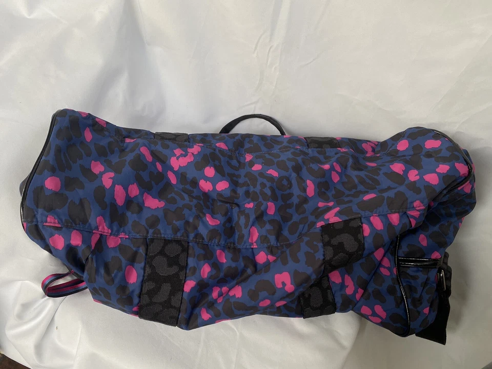 Bolso de Mano/Hombro Teen Vogue Glamor Magazine Cubierta Fucsia y Azul Grande Foto 3 de 4