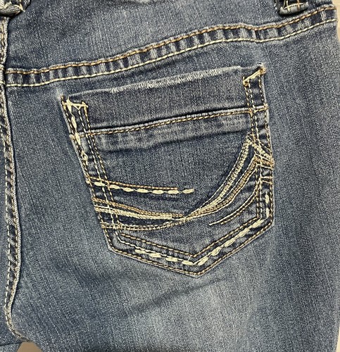 Bongo Women's Stretch Low Rise Blue Jeans (32X31) - Picture 7 of 7