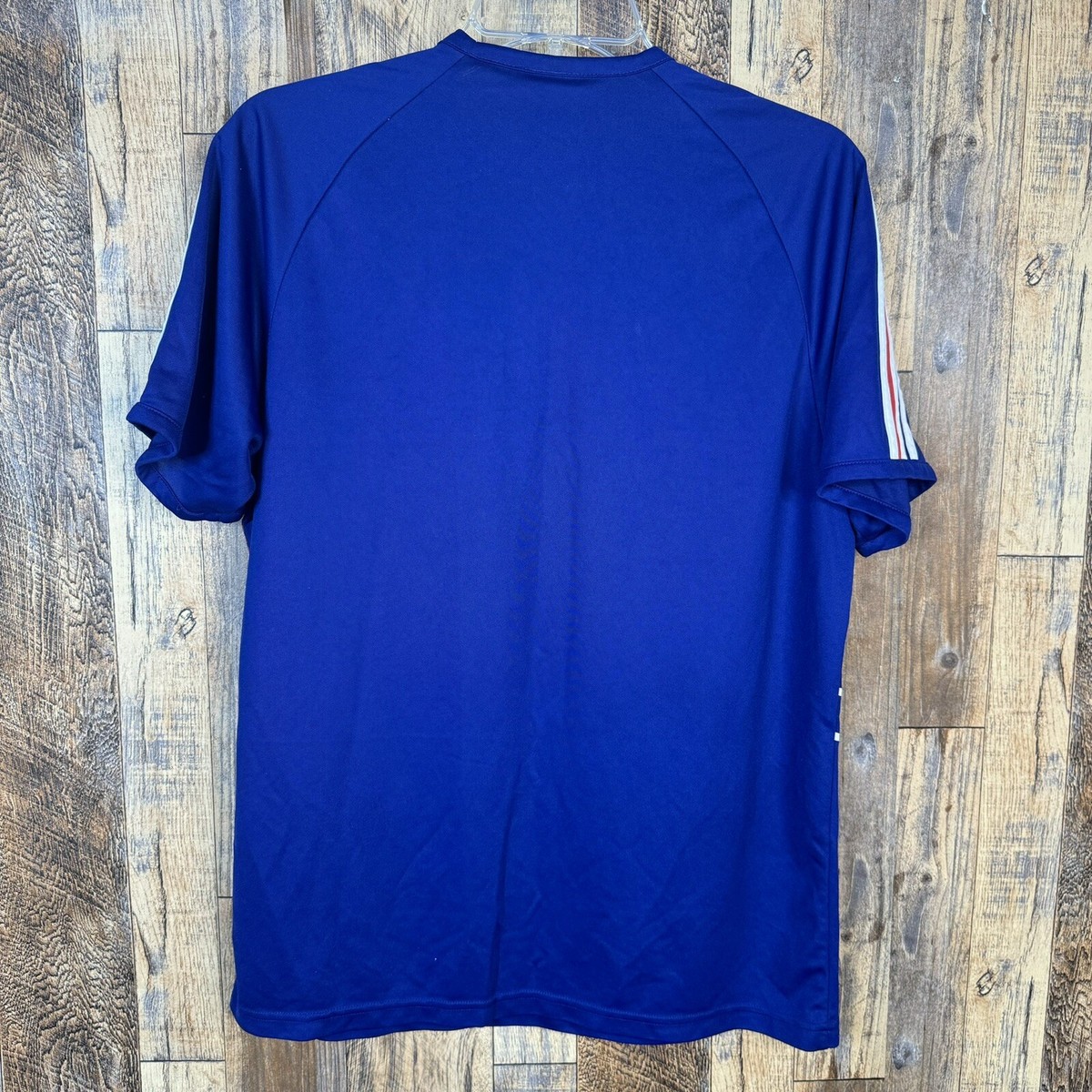France 2010 WC Home Soccer Jersey Adidas P41149 Men's Sz M