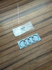 2009-2013 Audi A3 Rear Trunk Chrome Audi Rings Emblem Badge Oem