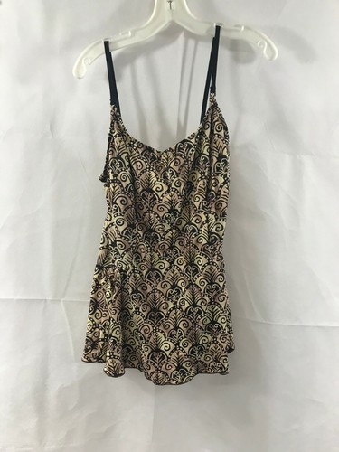 Vintage Cole of California Bathing Swim Suit Brown