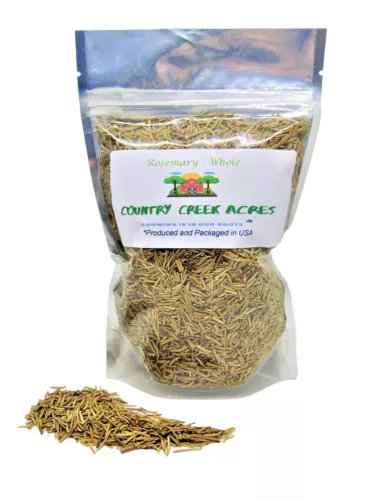 5 Pound Whole Rosemary Seasoning - Sweet, Nutty, Flavor- Country Creek LLC