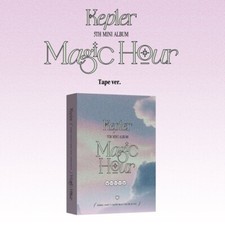 KEP1ER MAGIC HOUR 5th Mini Album UNIT Ver UNIT TAPE/CD+Book+27Post Card+Card+etc