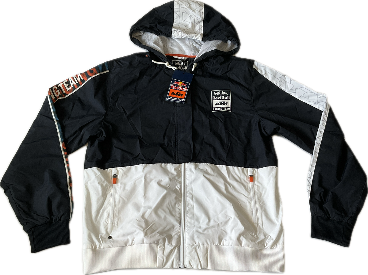 Red Bull Ktm Racing Team Letra Windbreaker Jacket Womens Size XL