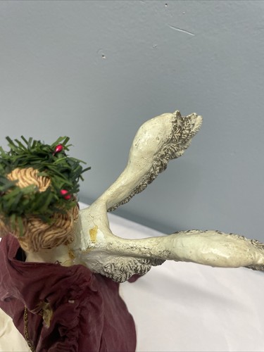 Possible Dreams Clothes Burgundy Tree Top Angel 713602 9” 1990's - Picture 12 of 22