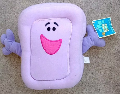 STAINS Blues Clues Slippery Soap Plush 9" Stuffed Animals Nick Jr Vtg 2003 - Picture 5 of 8