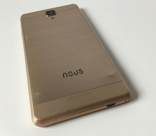 Nous NS5006 Gold 16GB Dual Sim Smartphone Android - Not Tested For Parts As Is - Afbeelding 10 van 10