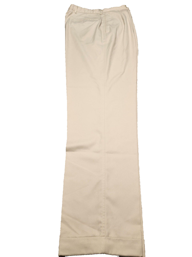 Daniel Cremieux casual pants 36"x34" off white color 100% polyester soiree golf - Picture 3 of 5