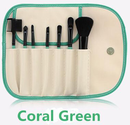 7pcs Makeup Brushes Cosmetic Set Powder Foundation Eyeshadow Brush Tool case - Picture 10 of 10