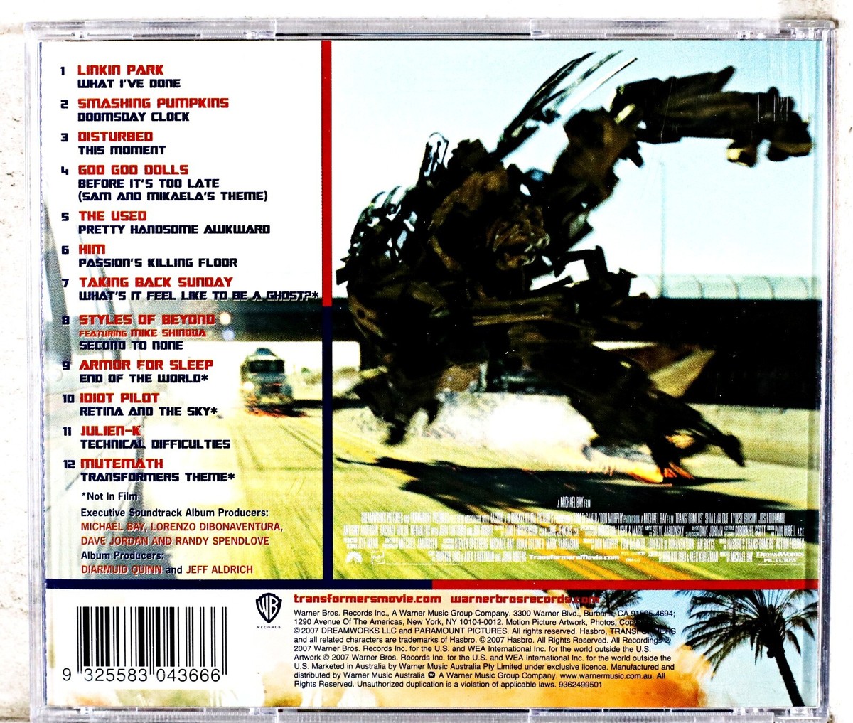 Various - Transformers: The Album (CD 2007) | eBay
