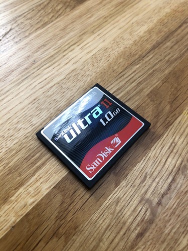 Sandisk Ultra II 1GB Camera PC Memory Compact Flash CF Card UK