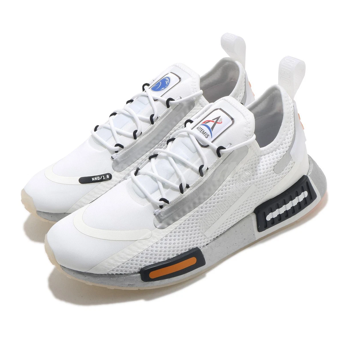 adidas Originals NMD_R1 Spectoo NASA Space Race White Men Unisex Shoes  FX6818 | eBay