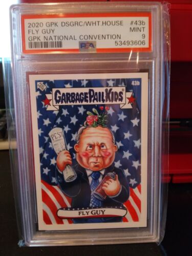 2020 GPK Disgrace To the White House FLY GUY #43b PSA 9 NATIONAL CONVENTION CARD - Picture 1 of 2