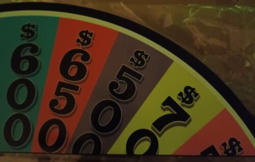 Wheel Of Fortune Marquee Cover Arcade1up - Picture 2 of 6