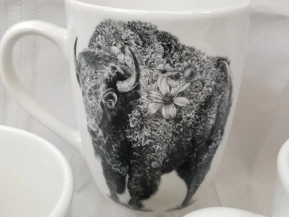 Taza Maxwell & Williams MARINI FERLAZZO TAZA Oso Buffalo Wolf Foto 4 de 4