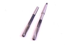 2 tlg. Guehring Maschinenreibahle &Oslash; 10,010 mm Beck Handreibahle &Oslash; 10 mm H7 HSSE