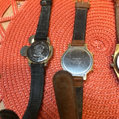 4 Vtg Cartoon Character watches Musical Mickey Mouse Marvin The Martin Dilbert - Picture 5 of 6