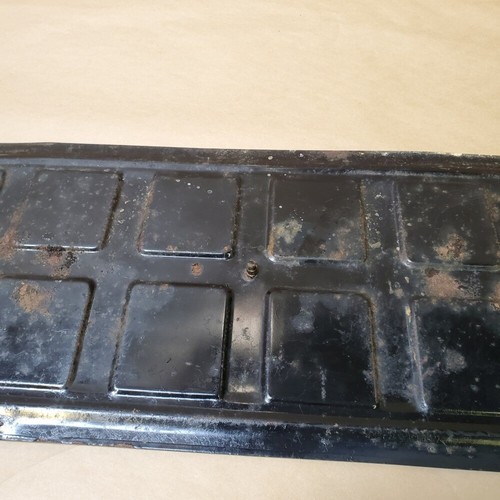 Original MG MGB MGC 1962-1974.5 Battery Cover Panel Black OEM MB92 456-270 - Picture 3 of 12
