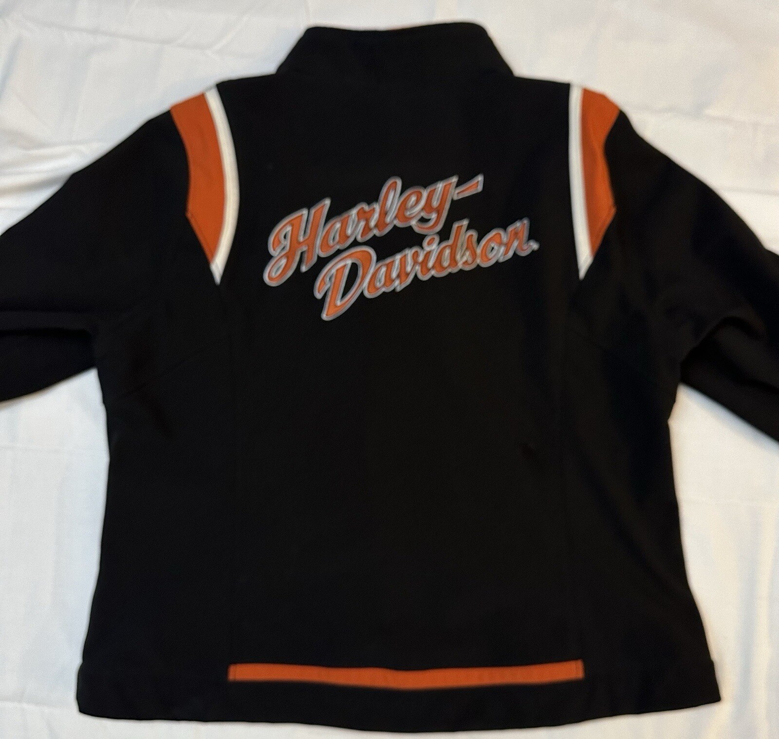 Harley-Davidson Softshell Full Zip Poly Black Mot… - image 9