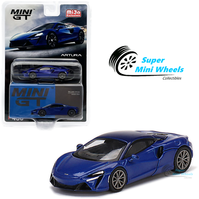 Mini GT 1:64 McLaren Artura Volcano Blue #430 | eBay