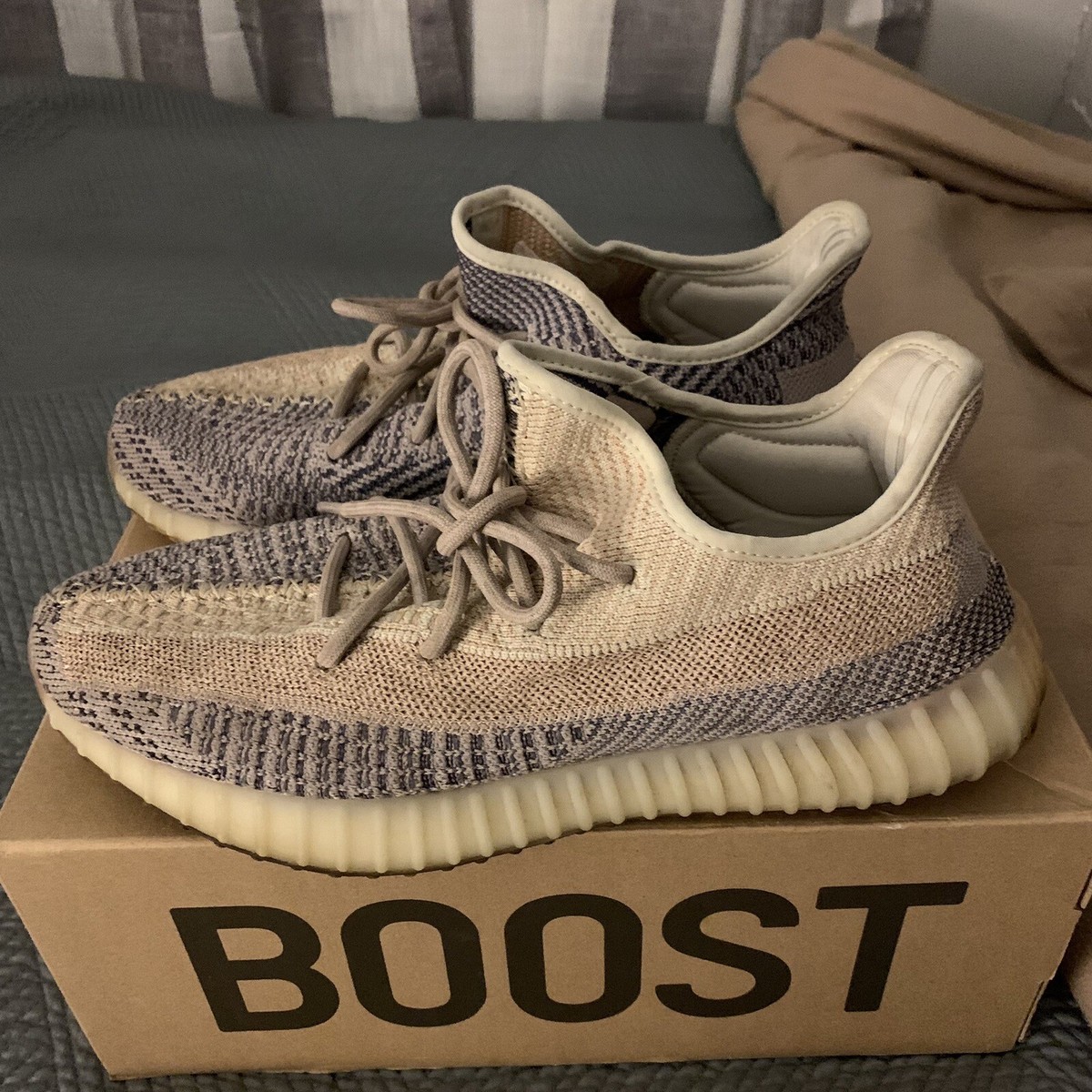 Size 11 - adidas Yeezy Boost 350 V2 Ash Pearl 194823893885| eBay