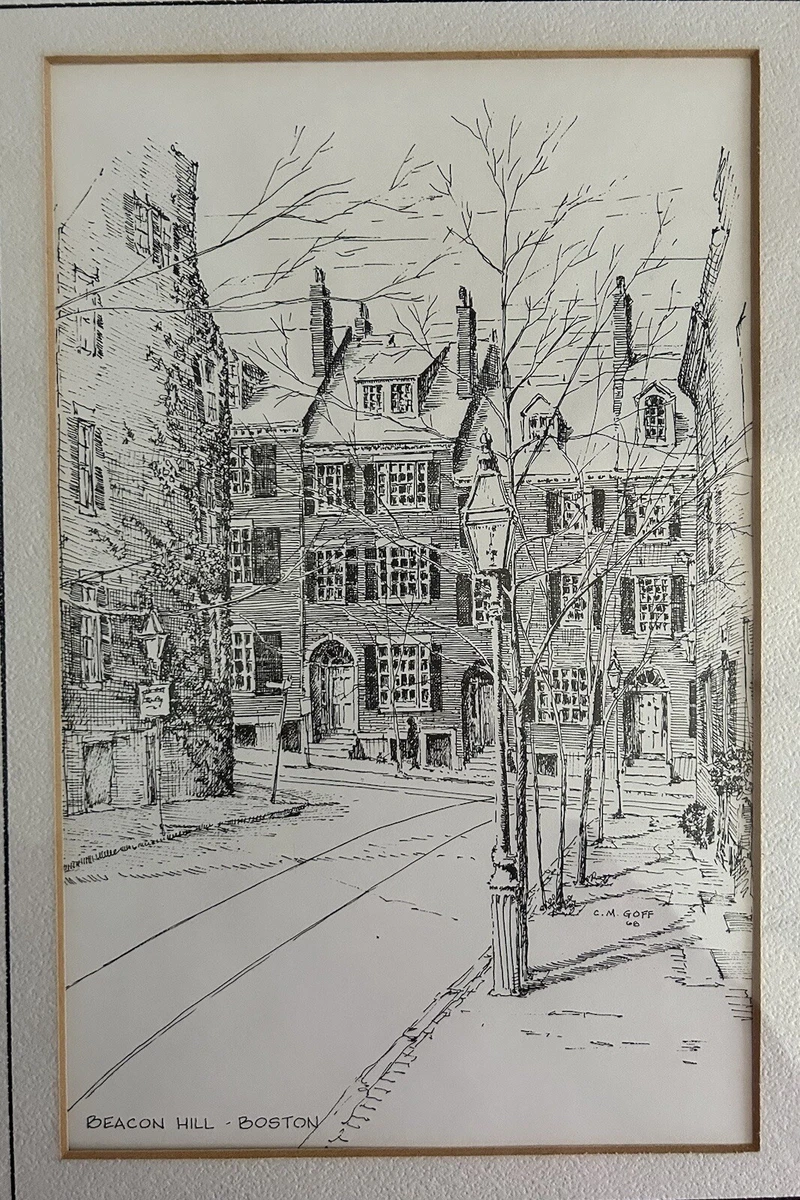 BEACON HILL- Art Print — BOSTON ARTWORK