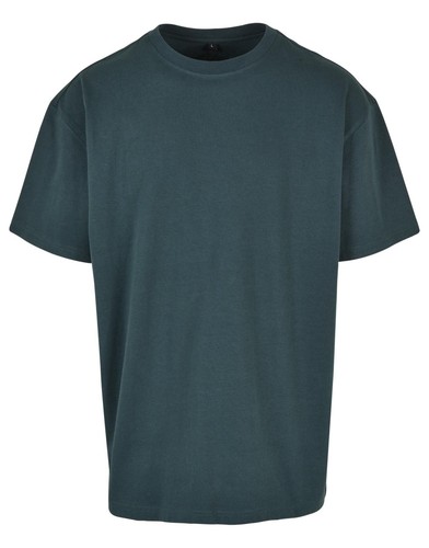Mens Oversized T Shirt Short Sleeve Crew Neck Relaxed Fit Thick Heavy Cotton Tee - Picture 26 of 115