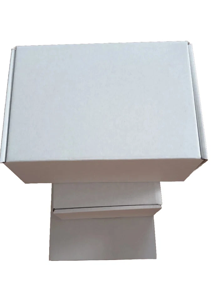 Size 9X6X4 -20 Pcs White Corrugated Mailers  Shipping Packing Box Mailer - Image 3 of 4