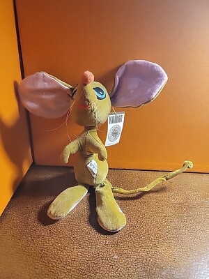Kamar, Rare, Prototype, Sample, OOAK, hand made, Adorable, Smiling, Mouse, Pink