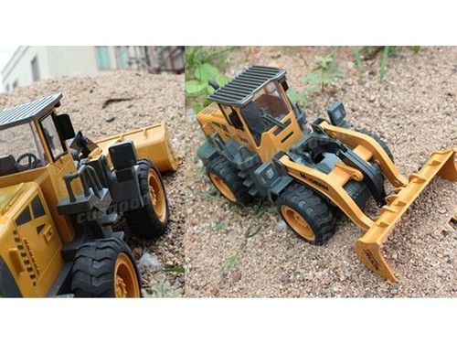 Bulldozers véhicule Chargeur construction R/C LED, batterie télécommandée - Photo 11/24